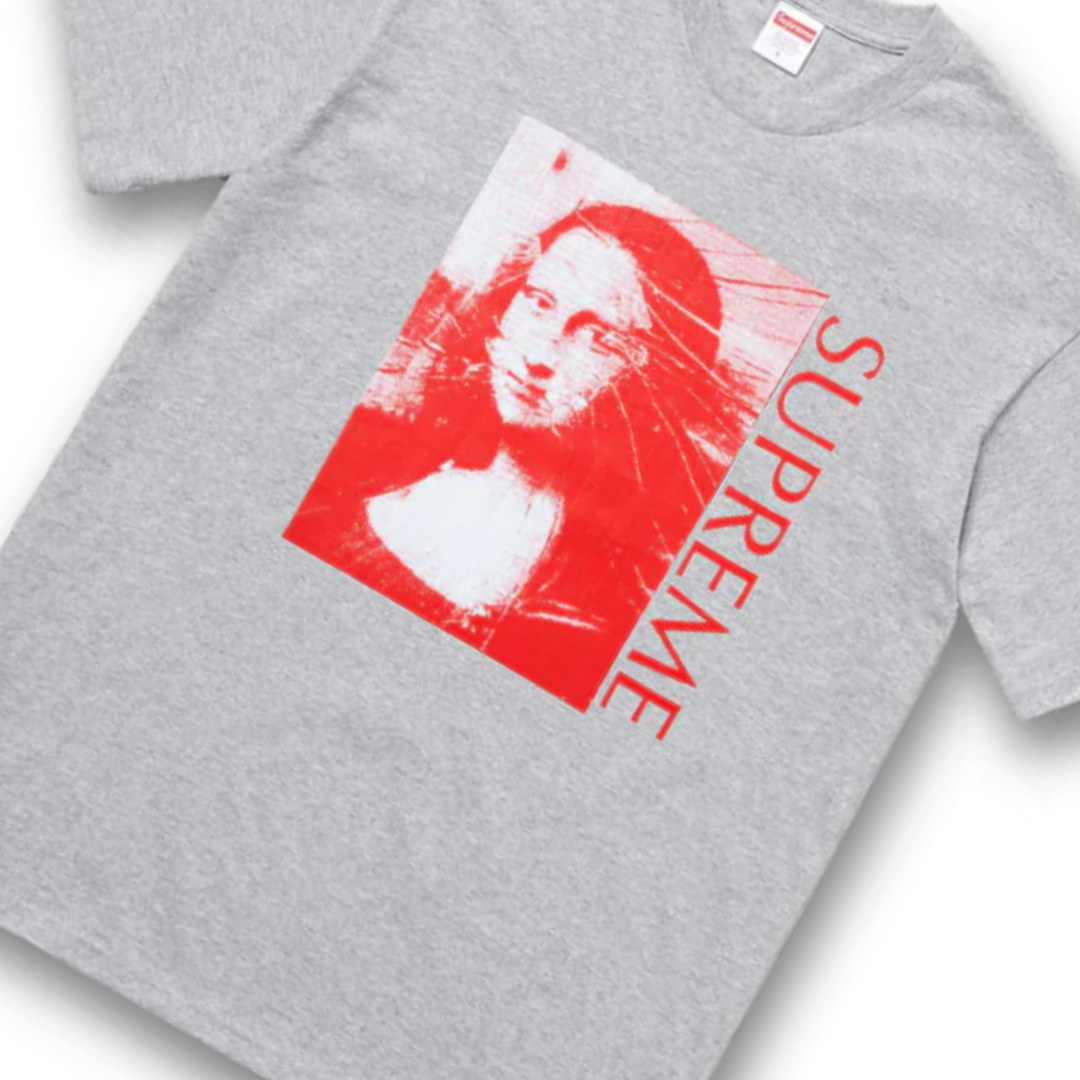 Supreme Mona Lisa Tee Heather Grey