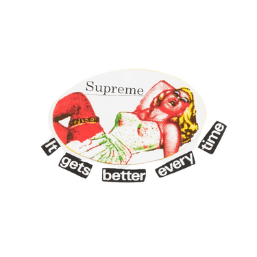 Supreme It Gets Better Every Time Tee White