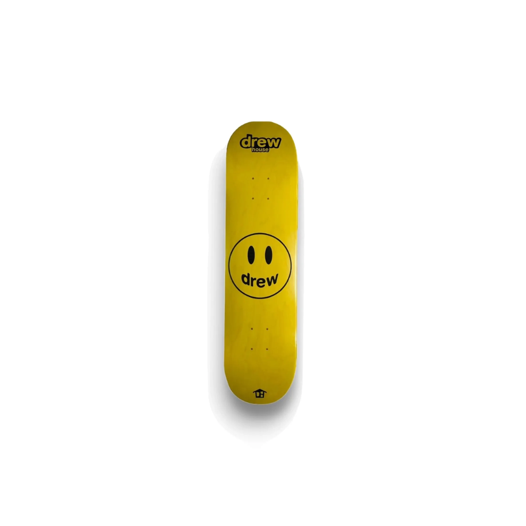 Drew House Mascot Skate Deck Golden Yellow