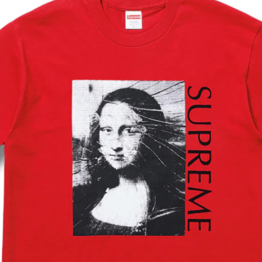 Supreme Mona Lisa Tee Red