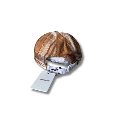 Aimé Leon Dore Contrast Plaid Hat Brown Plaid