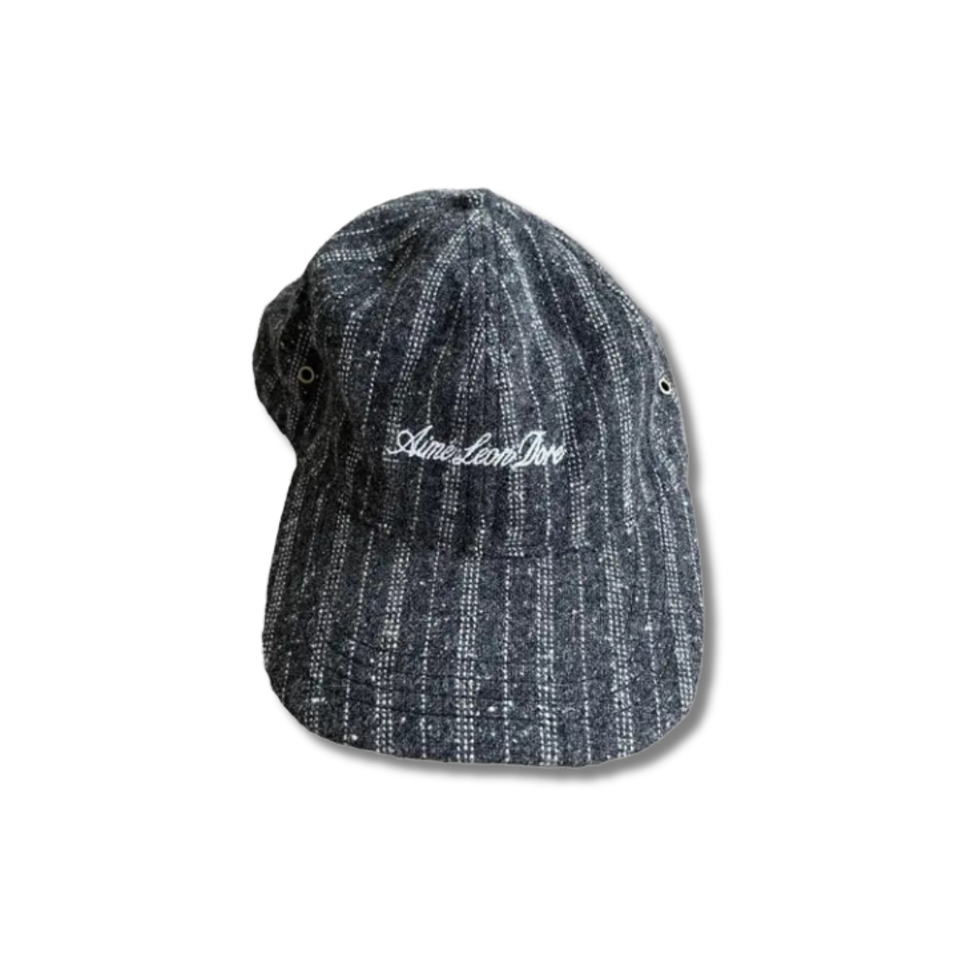 Aimé Leon Dore Wool Heritage Hat Charcoal Stripe