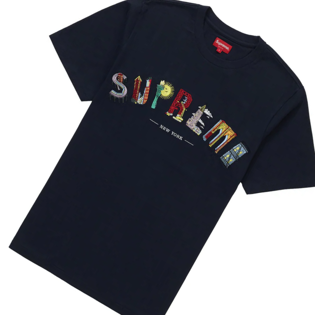 Supreme City Arc Tee Navy