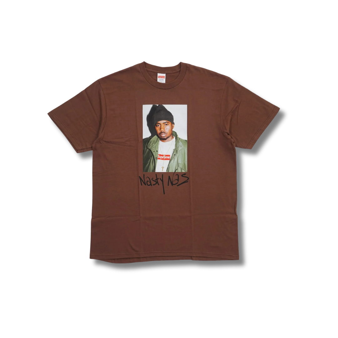 Supreme Nas Tee Brown