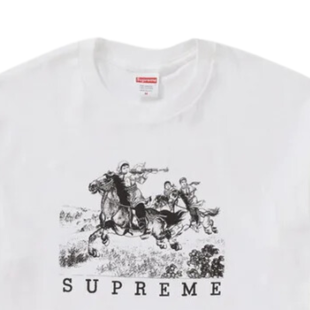 Supreme Riders Tee White