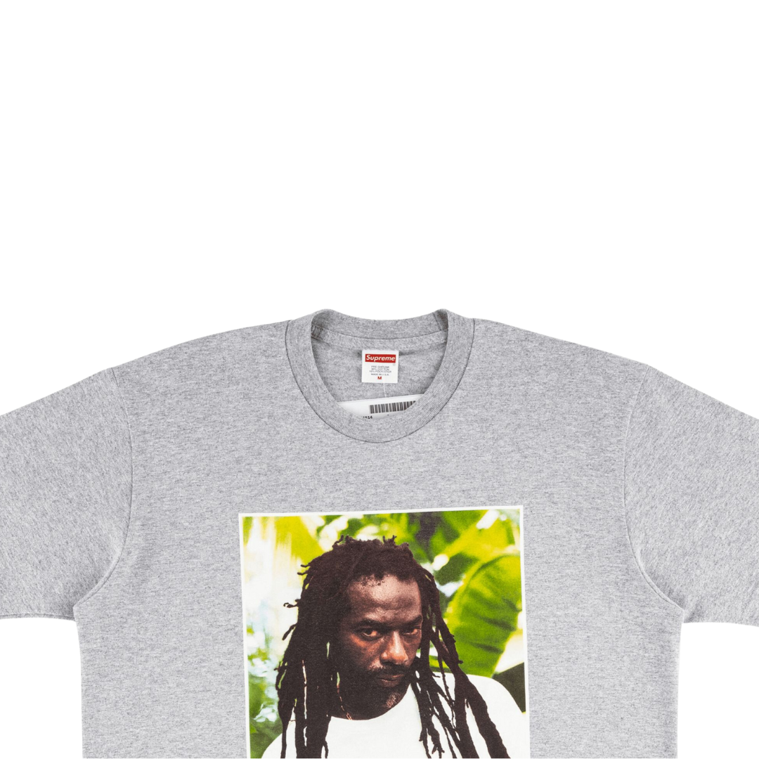 Supreme Buju Banton Tee Heather Grey