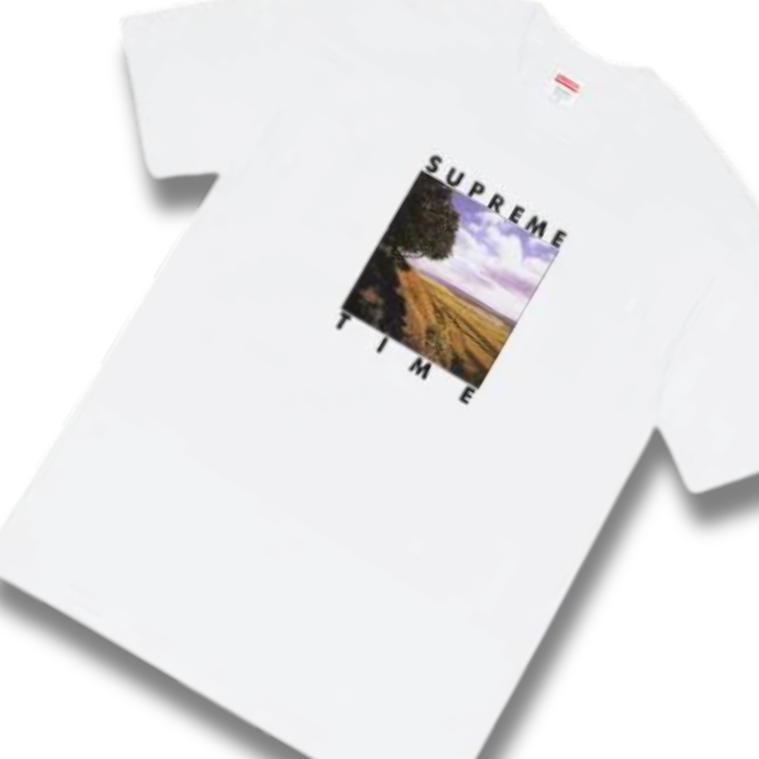 Supreme Time Tee White