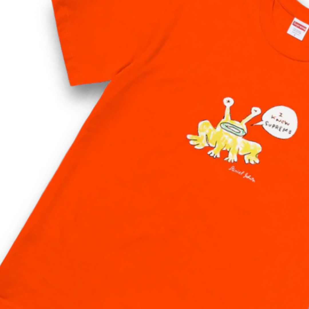 Supreme Daniel Johnston Frog Tee Orange