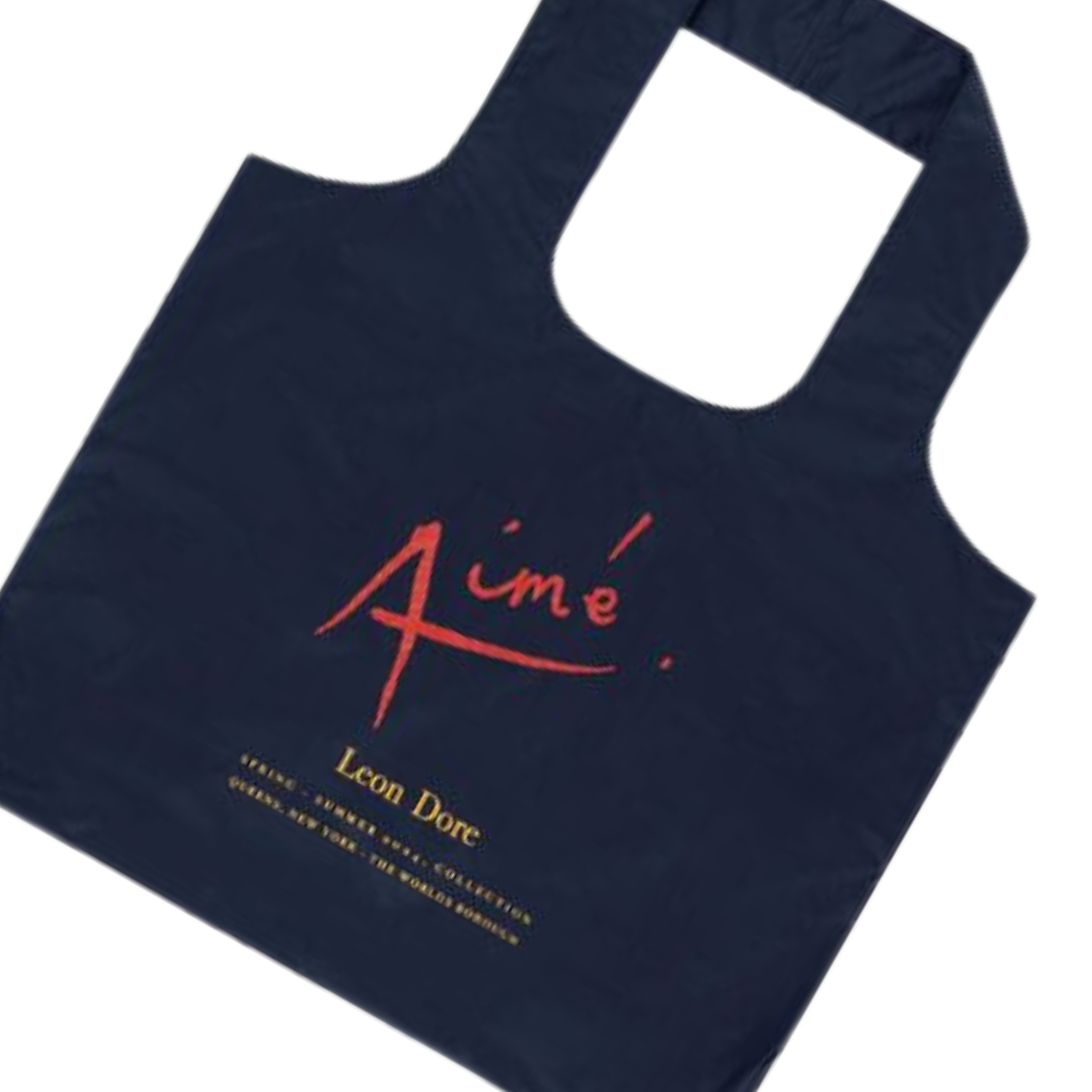 Aime Leon Dore Packable Logo Tote Navy