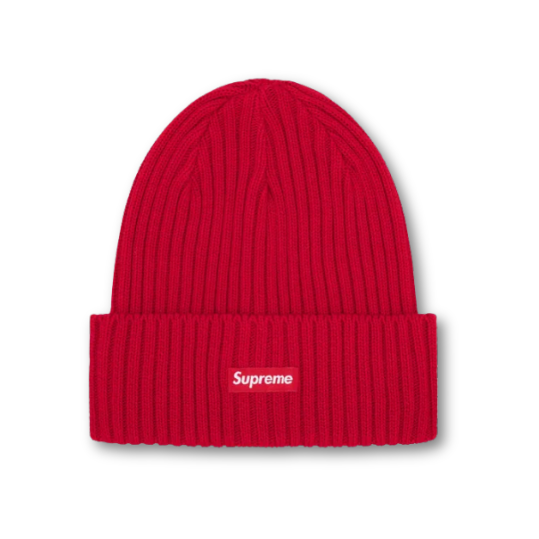 Supreme Overdyed Beanie Red (SS25)