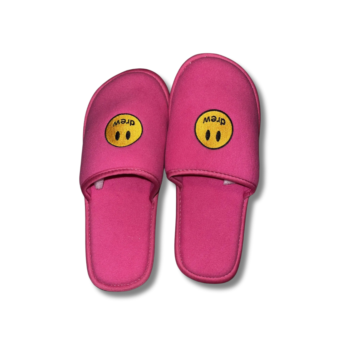 Drew House Mascot Polar Fleece Slipper Magenta