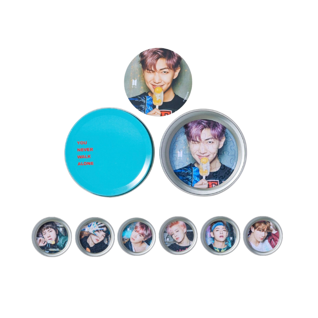 BTS Round Magnet Puzzle (You Never Walk Alone)