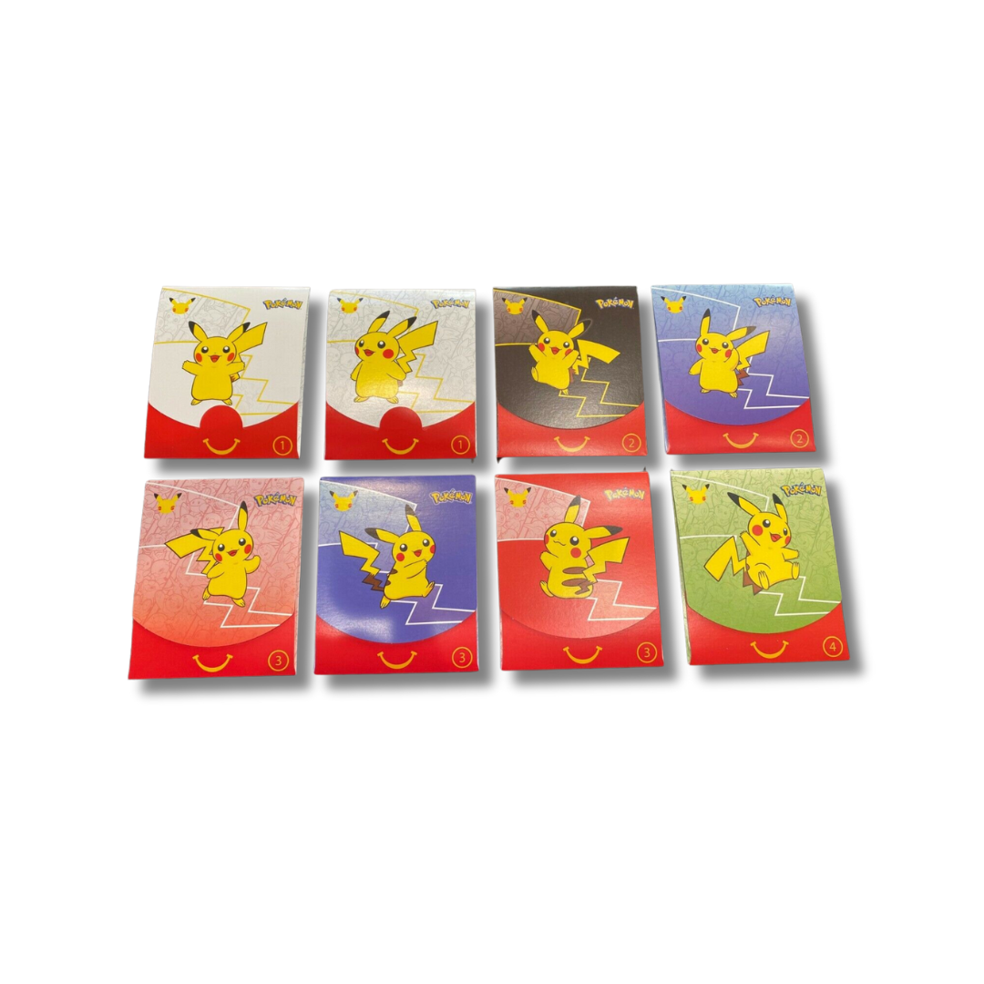 unopened mcdonalds pokemon cards 2021 2021 Pokémon TCG McDonald's Happy Meal 25th Anniversary Envelope Pack – Drop Streetwear