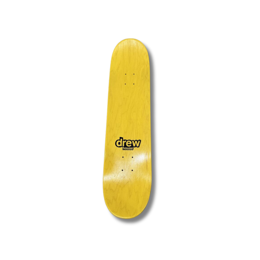 Drew House Mascot Skate Deck Golden Yellow