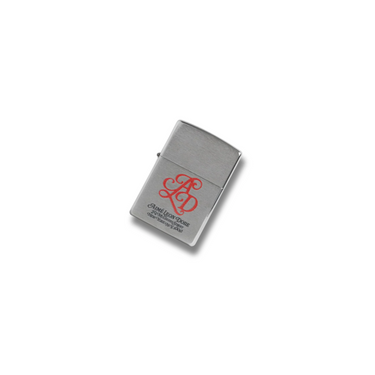 AIME LEON DORE MONOGRAM ZIPPO LIGHTER SILVER