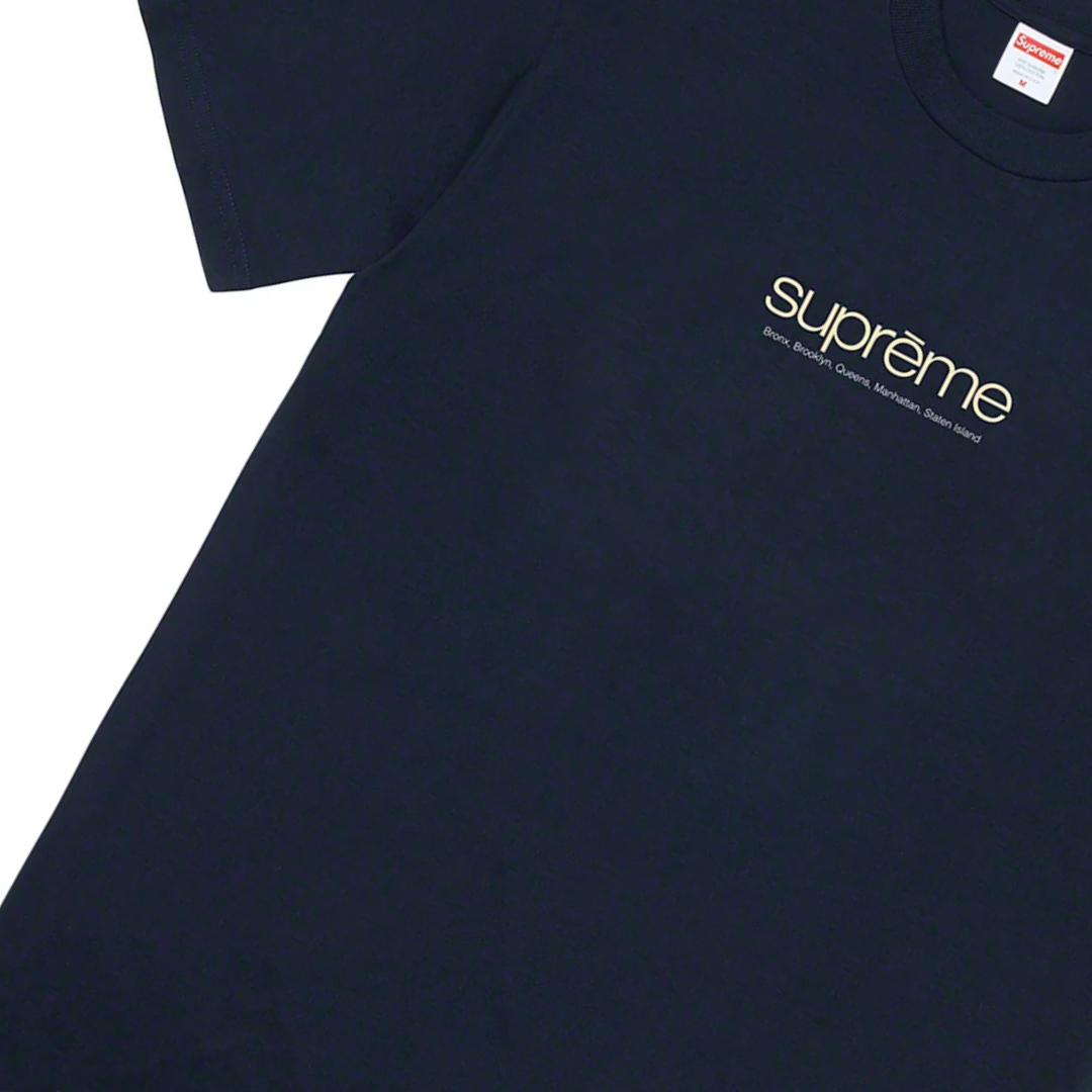 Supreme Five Boroughs Tee Navy