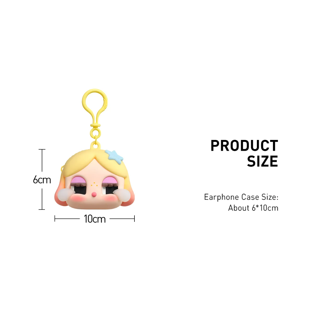 POP MART CRYBABY SHINY SHINY Series-Earphone Case Gold