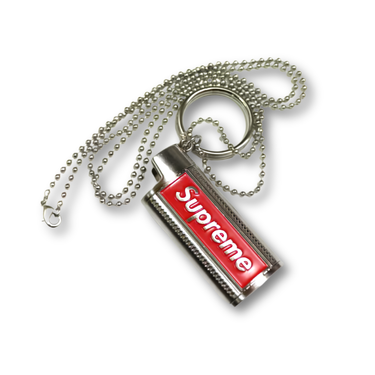 Supreme Metal Lighter Holster Silver