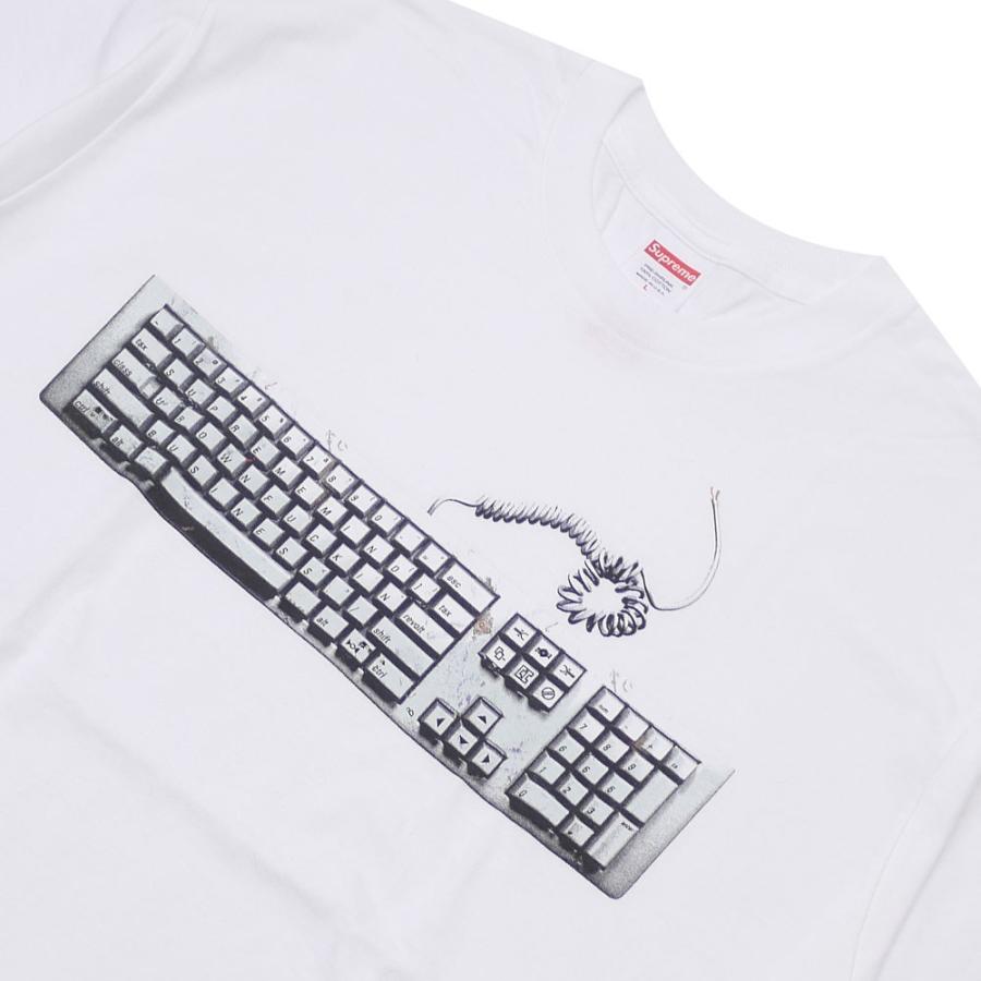 Supreme Keyboard Tee White