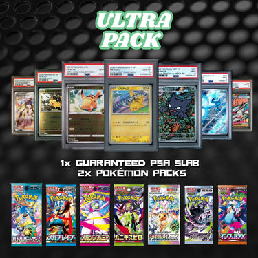 DROP Ultra Pack – Pokémon TCG PSA Slab Surprise Bundle
