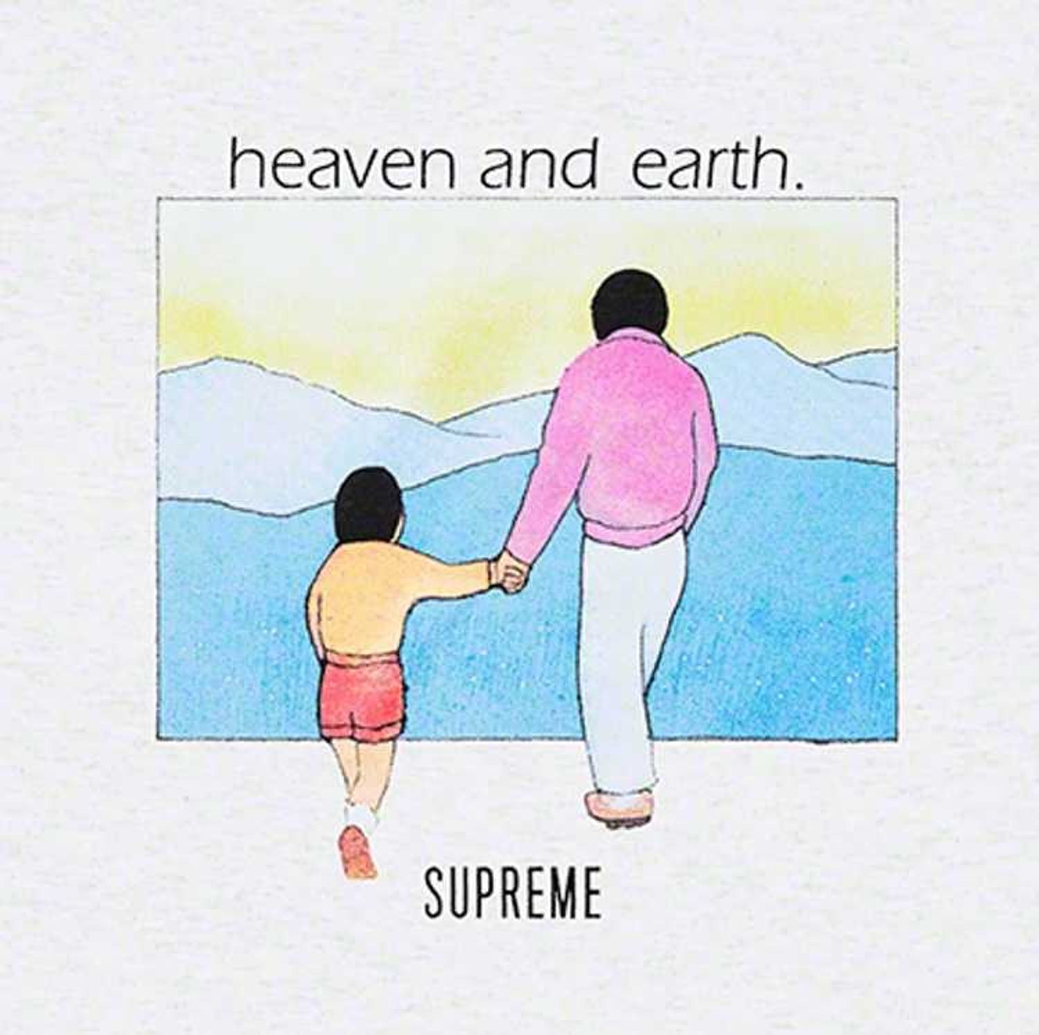 Supreme Heaven and Earth tee White