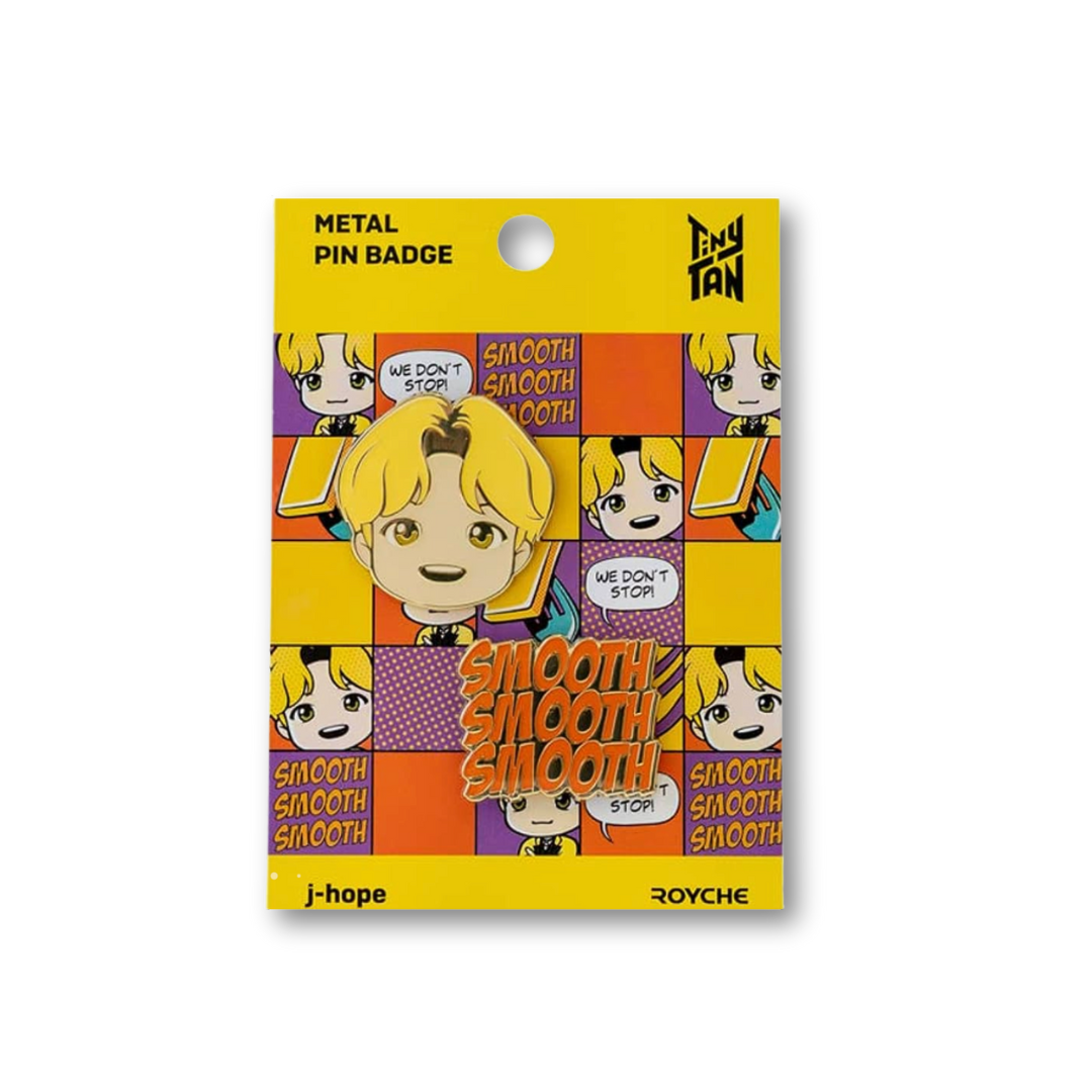 BTS TinyTAN Butter Metal Pin Badge