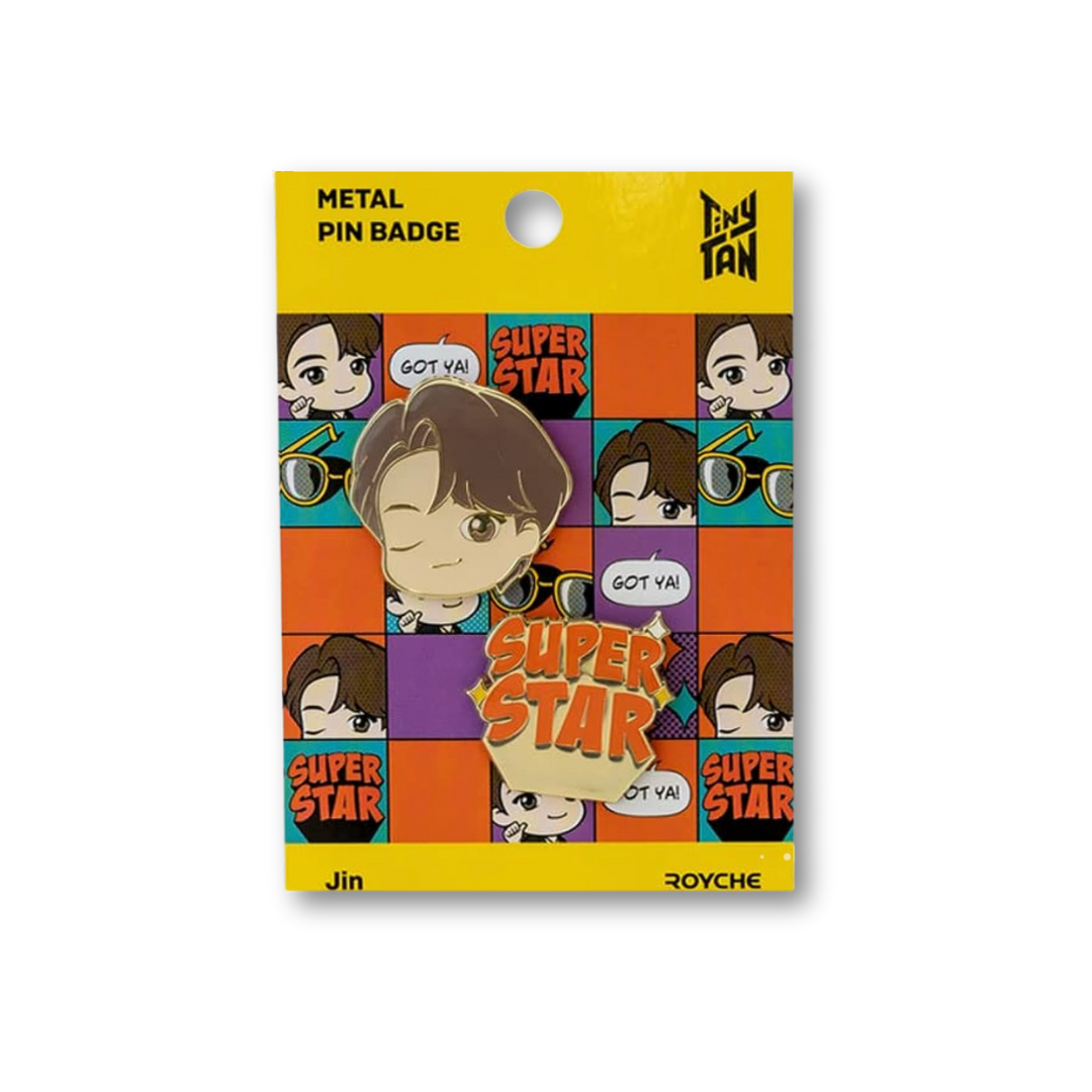 BTS TinyTAN Butter Metal Pin Badge