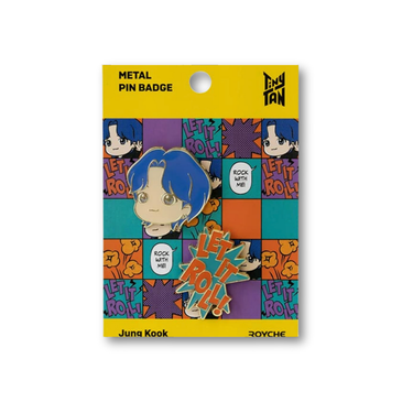 BTS TinyTAN BUTTER Metal Pin Badge