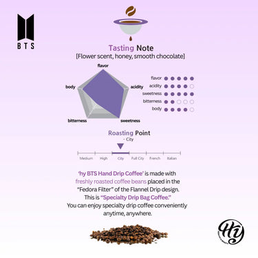 BTS Hand Drip Coffee Ethiopia Yirgacheffe 10g x 7