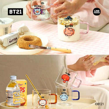 BTS BT21 Minini Glass Cup