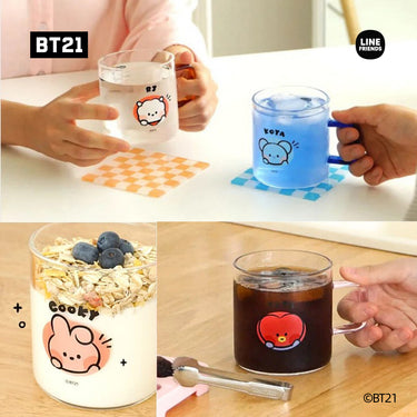 BTS BT21 Minini Glass Cup