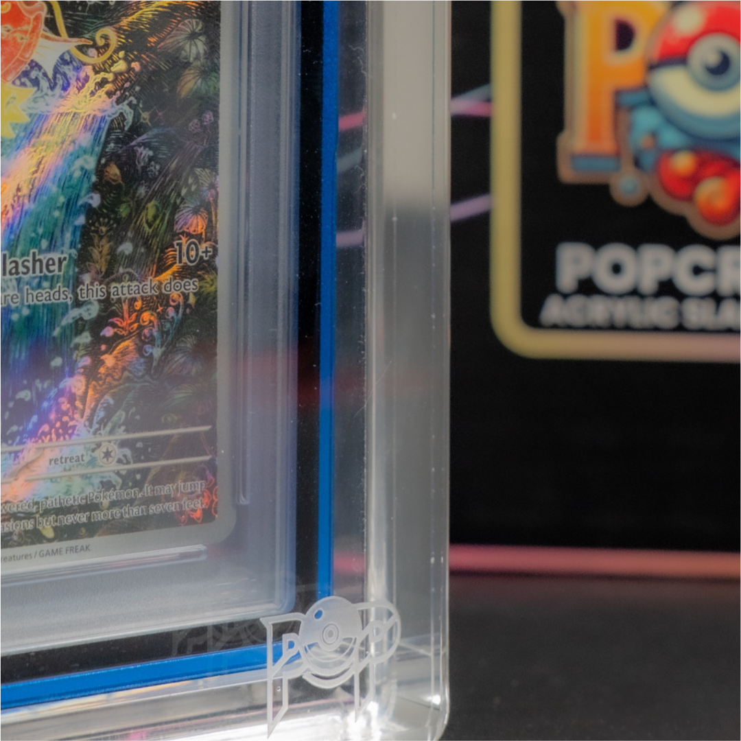 POPCrylics – Premium Acrylic Slab Display for Graded Pokémon Cards