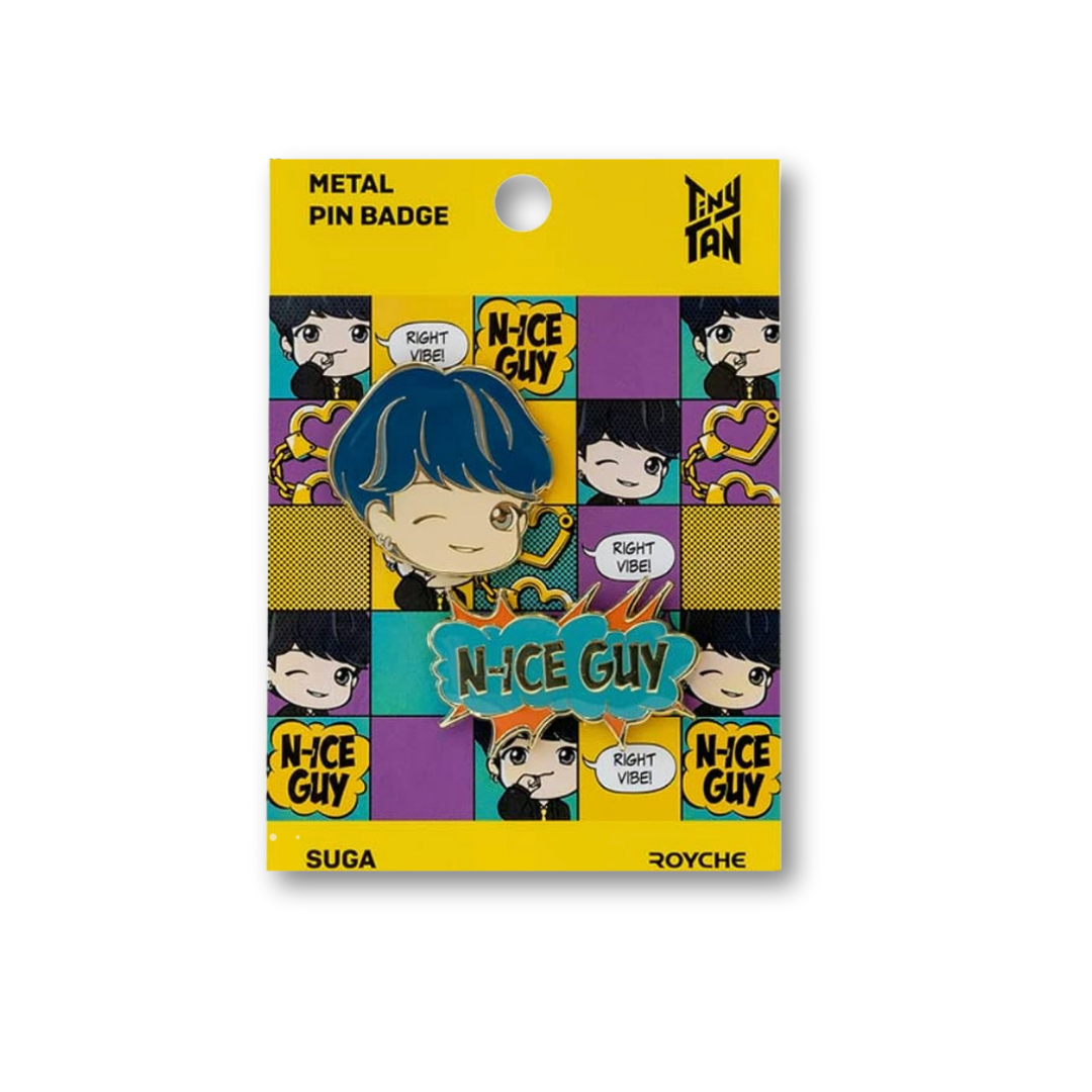 BTS TinyTAN Butter Metal Pin Badge
